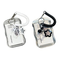Lot de 2 porte-cartes photo