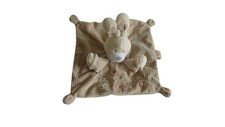 Doudou lapin plat comme neuf Nicotoy