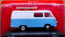 IXO 1/43 HYMER CARAVANO 3 BORGWARD B611 3 1961