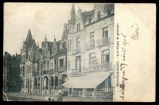 BELGIUM Middelkerke Postcard 1906 Street View Bakery