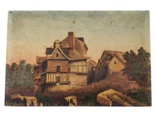 Huile Sur Toile Non Signé