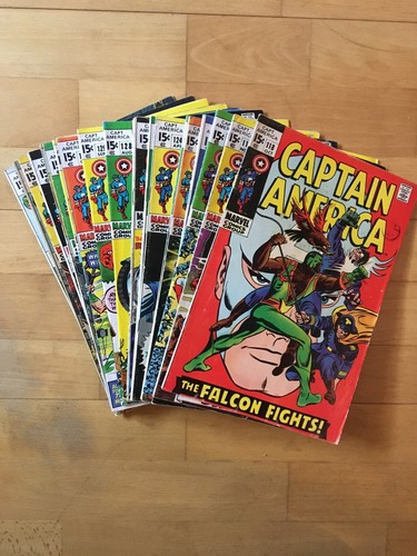 Captain america numéros 118 - america,