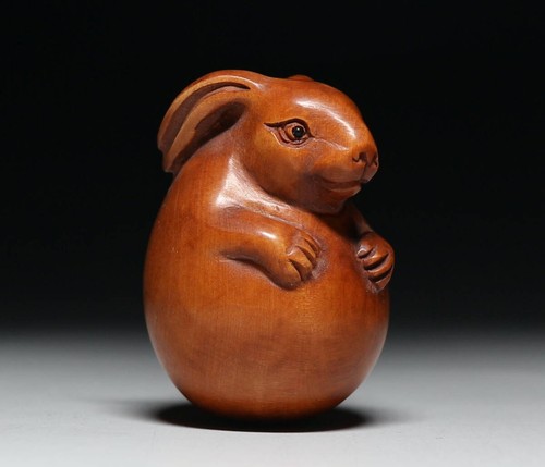 Ancien lapin japonais netsuke - japonais,