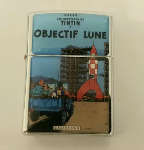 Briquet essence tintin - briquet, "