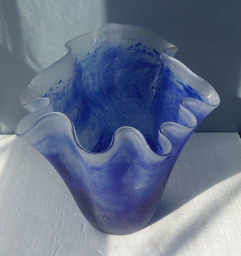 Grand vase verre soufflet - vase, en