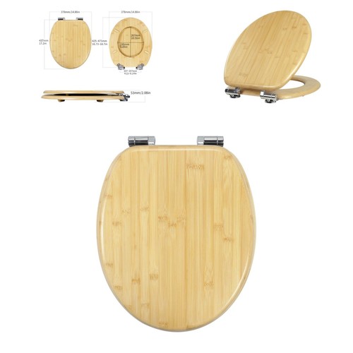 Abattant bambou avec - abattant, en