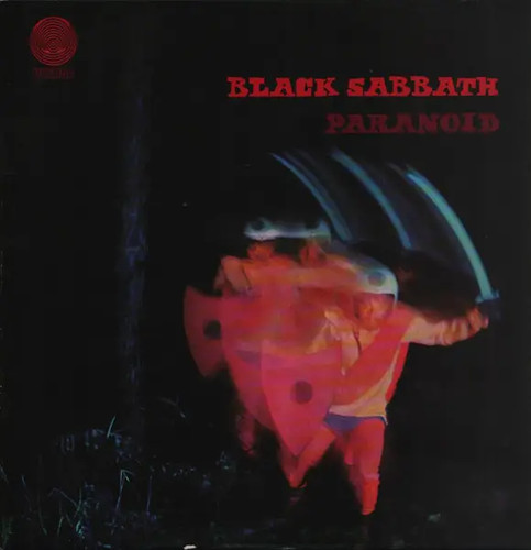Black sabbath paranoid 1st - black,
