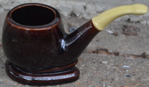 Vintage figure tobacco smoking - figure,