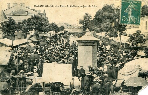 Carte marans place du - marans,