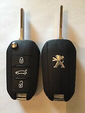Clé Vierge Complètes Peugeot 208 308 301 3008 2008 5008 Testé AVEC RAINURES HU83