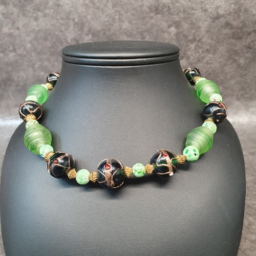 Collier vintage murano 21 - collier,
