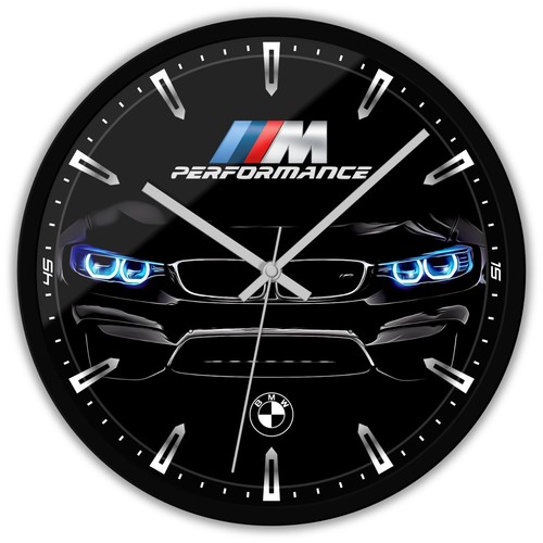 Horloge murale noir 30cm - murale,