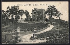 CPA Mons-en-Laonnois, Le Chalet et jardin en bordure d´une allée sinueuse 