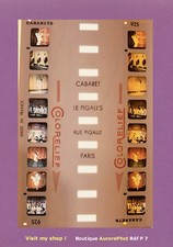 STÉREO CARTE COLORELIEF, NUS ÉROTIQUES FEMMES, CABARET " LE PIGALL'S ", NUDE -P7