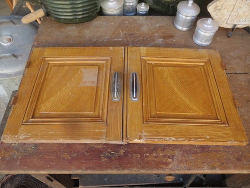 Paire portes anciennes - ,