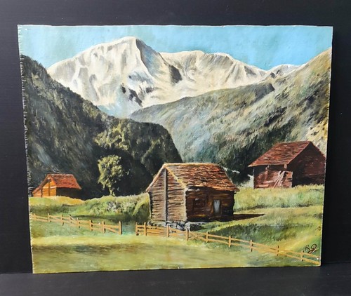 Tableau peinture huile - peinture, l'huile