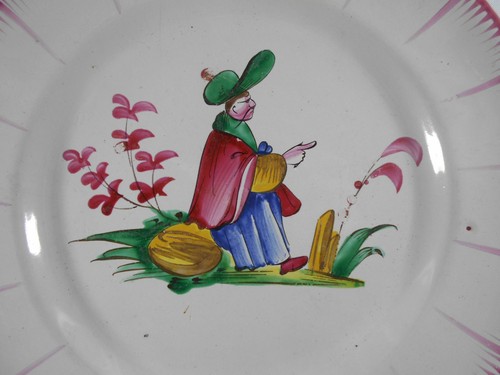 Assiette faience de - 501,