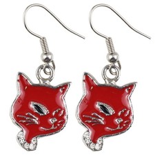 Boucles d'oreilles - tête de