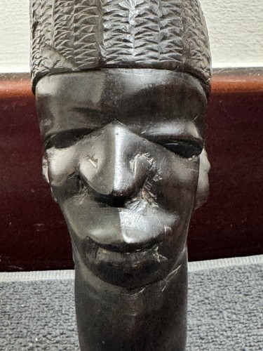 Sculpture tête homme en - d’homme,