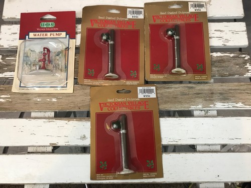 Lemax water pump and hand - lemax,