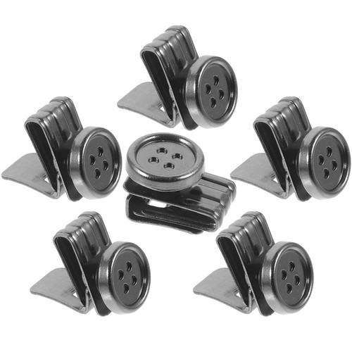 Pcs metal button clip sew - metal,