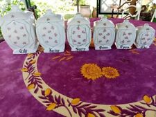 6 pots à Epices Condiment