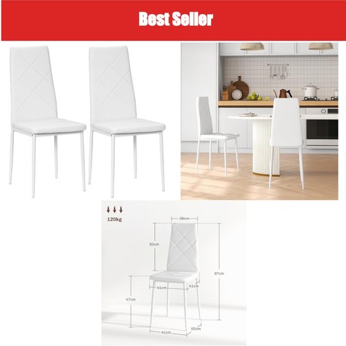 Homcom lot chaises salle - homcom,