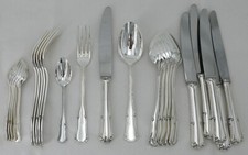 Ercuis Valençay, 24-piece housewife with knives for 6 people.