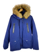 Veste En Duvet Schott Bleue L D'Occasion