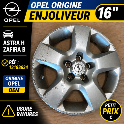 Enjoliveur opel astra zafira - astra, h