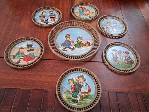 Vintage dessous verres et - dessous,