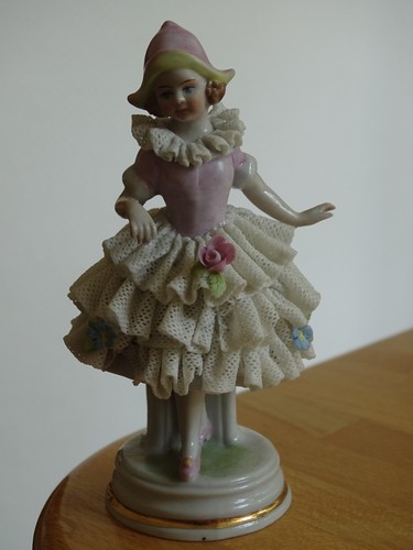 Saxe ballerine porcelaine - saxe,