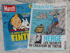 TINTIN album beaux arts  hors