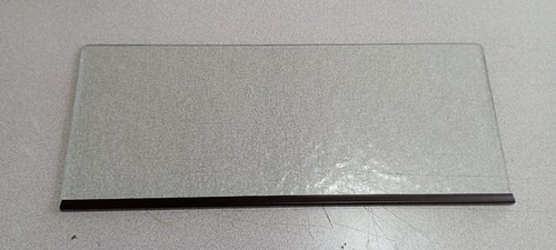 Plaque étagère verre