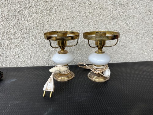 Paire lampes chevet - lampes, de