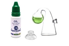 CO2 Vérificateur Chute Kit Avec 4dKH Checker Solution ( Reg/ Nano / Forme-U)
