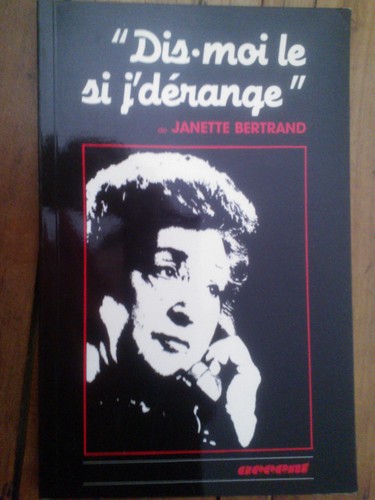 Dis moi dérange - dis-le, dérange,