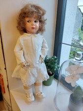 Antique character doll cardboard mold 247 painted eyes 72 cm United France?