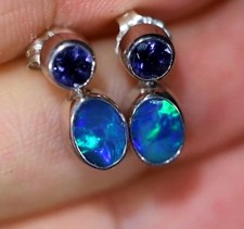 Boucles d'oreilles OPALES