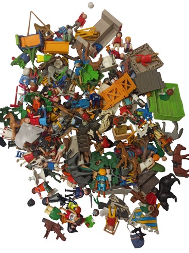 Lot rétro playmobil ancien - lot,