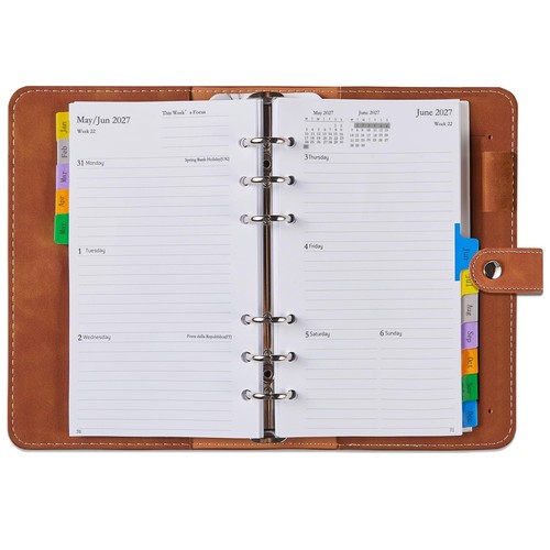 Agenda semainier 2027 - agenda,