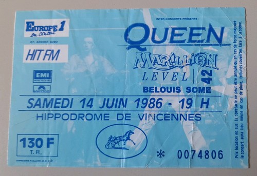 Queen ticket concert - queen,
