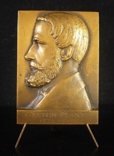 Médaille gaston planté - médaille,