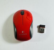 Logitech Far East 2.4GHz Cordless Mouse M-R0031 Red With USB Receiver
