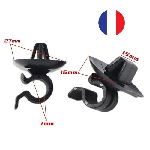 Clips fixation barre de - clips,