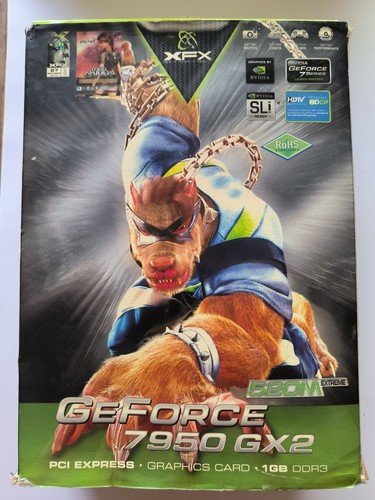 Xfx nvidia geforce 7950 gx2 - nvidia,