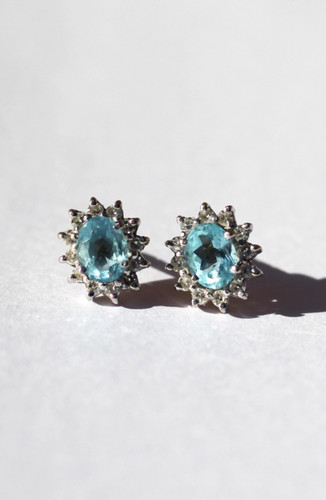 Boucles oreilles blanc - boucles,