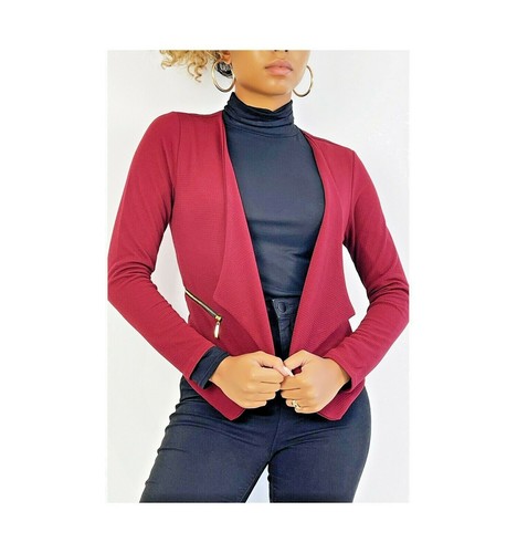 Veste blazer blouson - blazer, court
