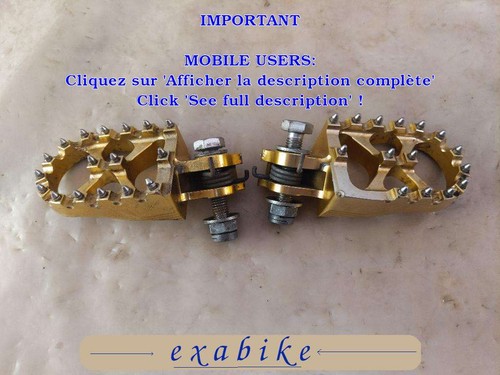 Repose pieds avant pour - pour, sherco