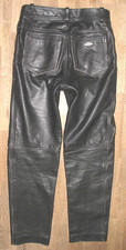 Graisses - Richa - Homme- Jean en Cuir/ Motard - Pantalon Cuir Noir Env. W33/L32